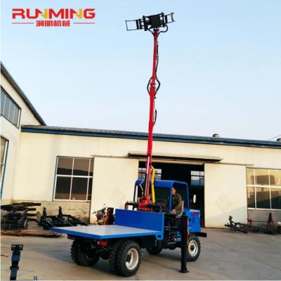 Grúa forestal de troncos